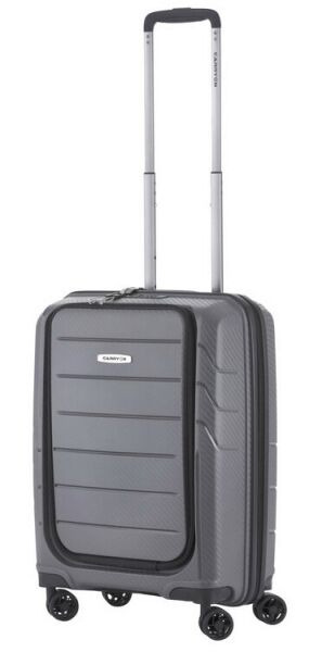 

Чемодан из полипропилена на 4-х колесах (малый) CarryOn Connect серого цвета (927746)