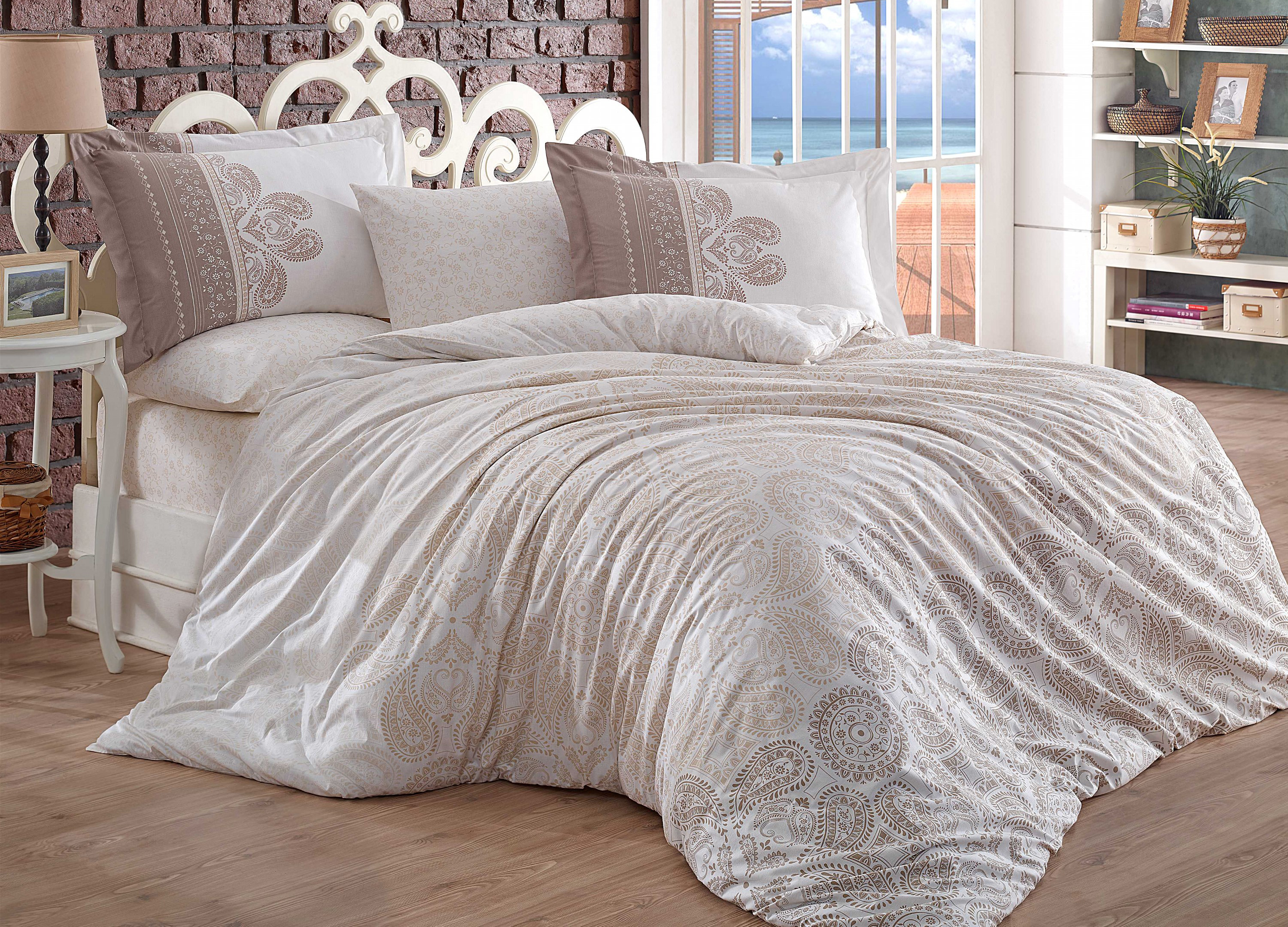 

Комплект постельного белья Hobby Flannel Irene 160х220 Серый