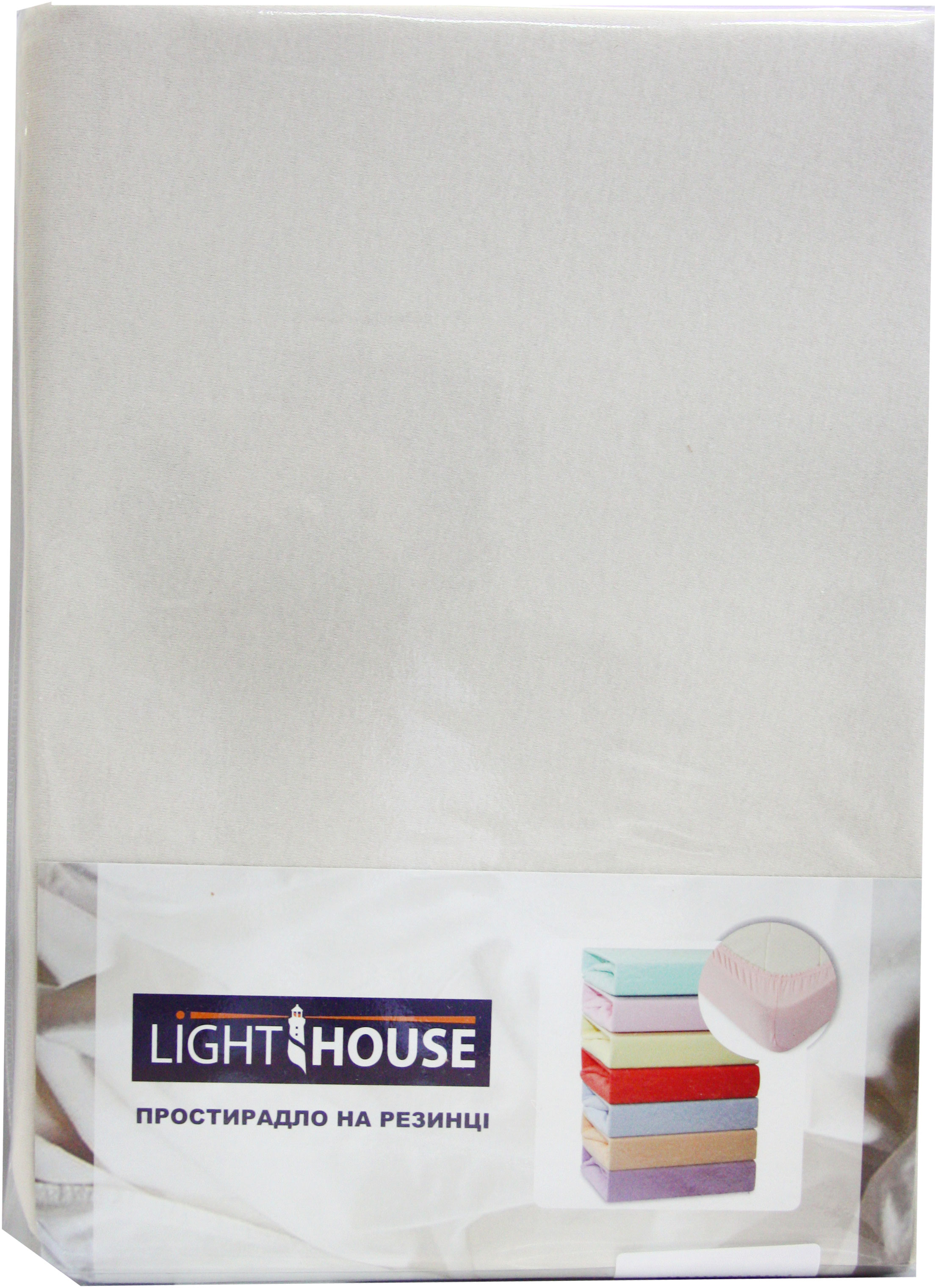 

Простынь на резинке LightHouse 90х200+25 Светло-бежевая