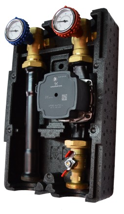 

Насосная группа прямая с изоляцией без насоса Womix SA 125 DN 25 (606051)