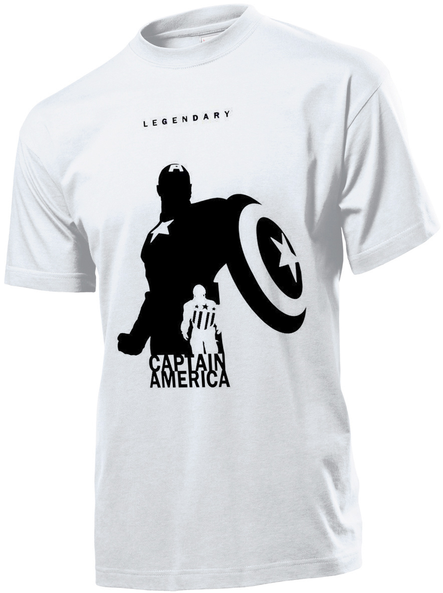 

Футболка Stedman ST2000 Captain America Белая, Футболка Stedman ST2000 Captain America Белая L