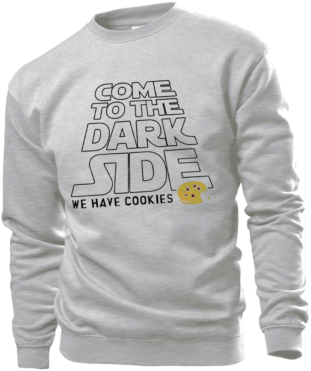 

Свитшот Stedman ST4000 Come to the Dark Side Серый XXL