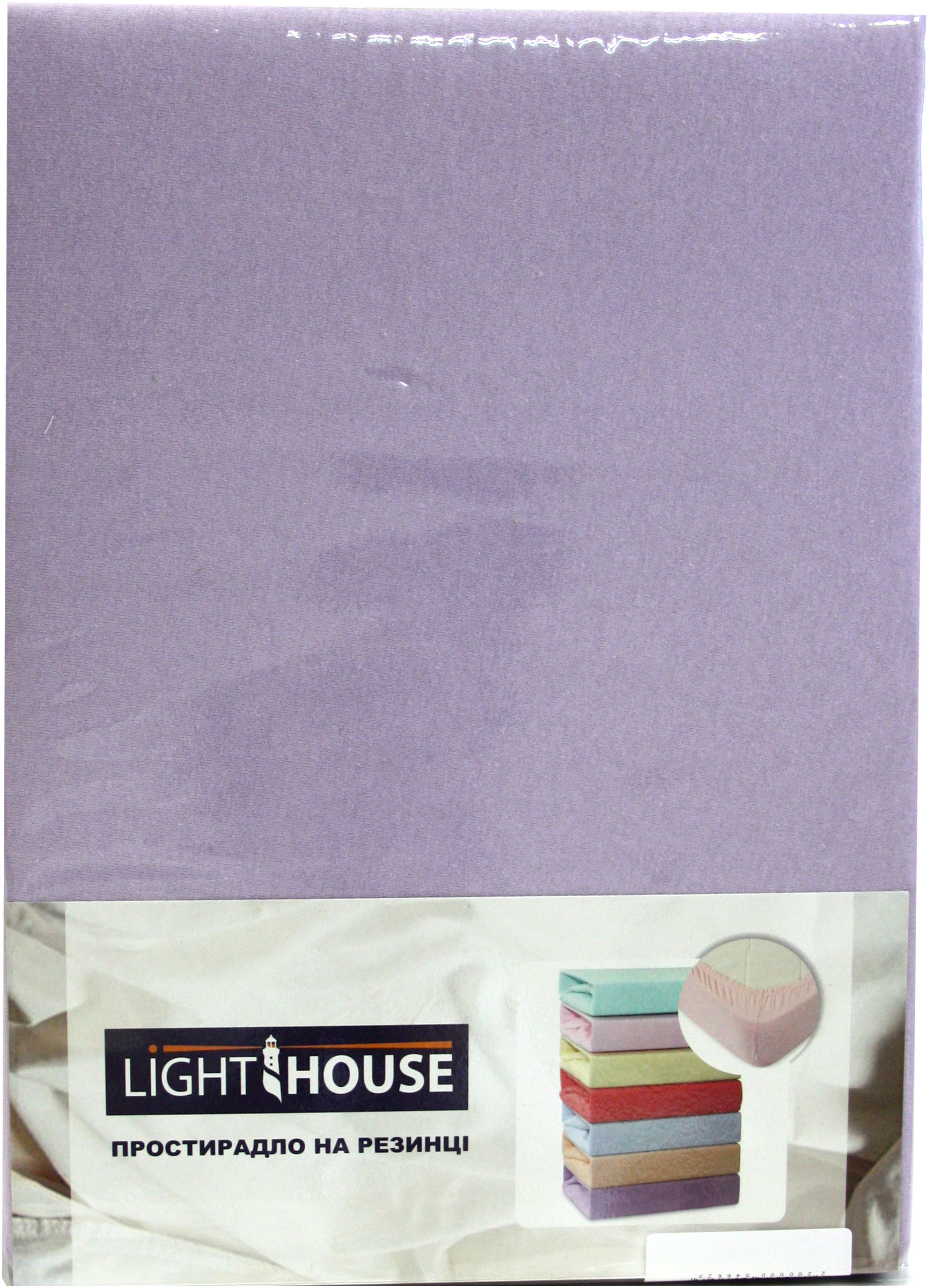 

Простынь на резинке LightHouse 90х200+25 Сиреневая