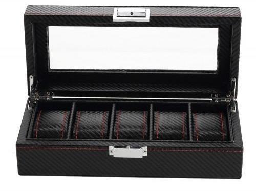 

Шкатулка для хранения часов Craft 6PU.CRB.BL