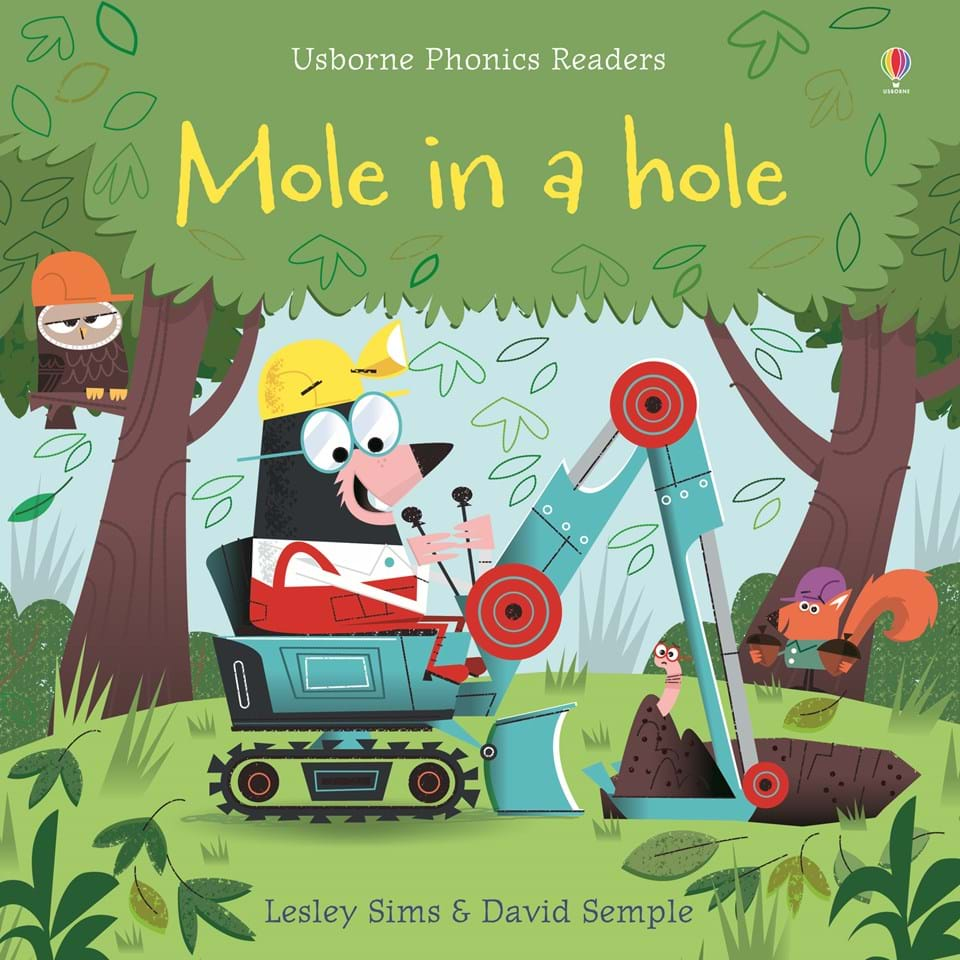 

Книга на английском языке Mole in a Hole от автора Lesley Sims and David Semple и издательства Usborne Publishing Ltd из Великобритании