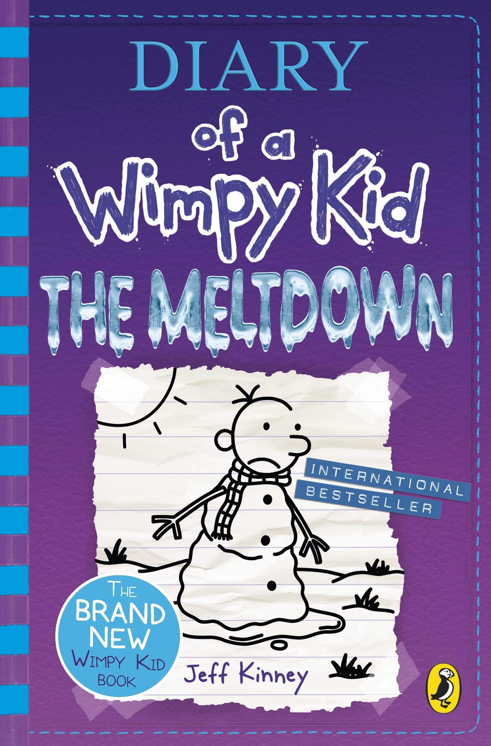 

Книга на английском языке Diary of a Wimpy Kid: The Meltdown (Book 13) от автора Jeff Kinney и издательства Penguin Books из Великобритании
