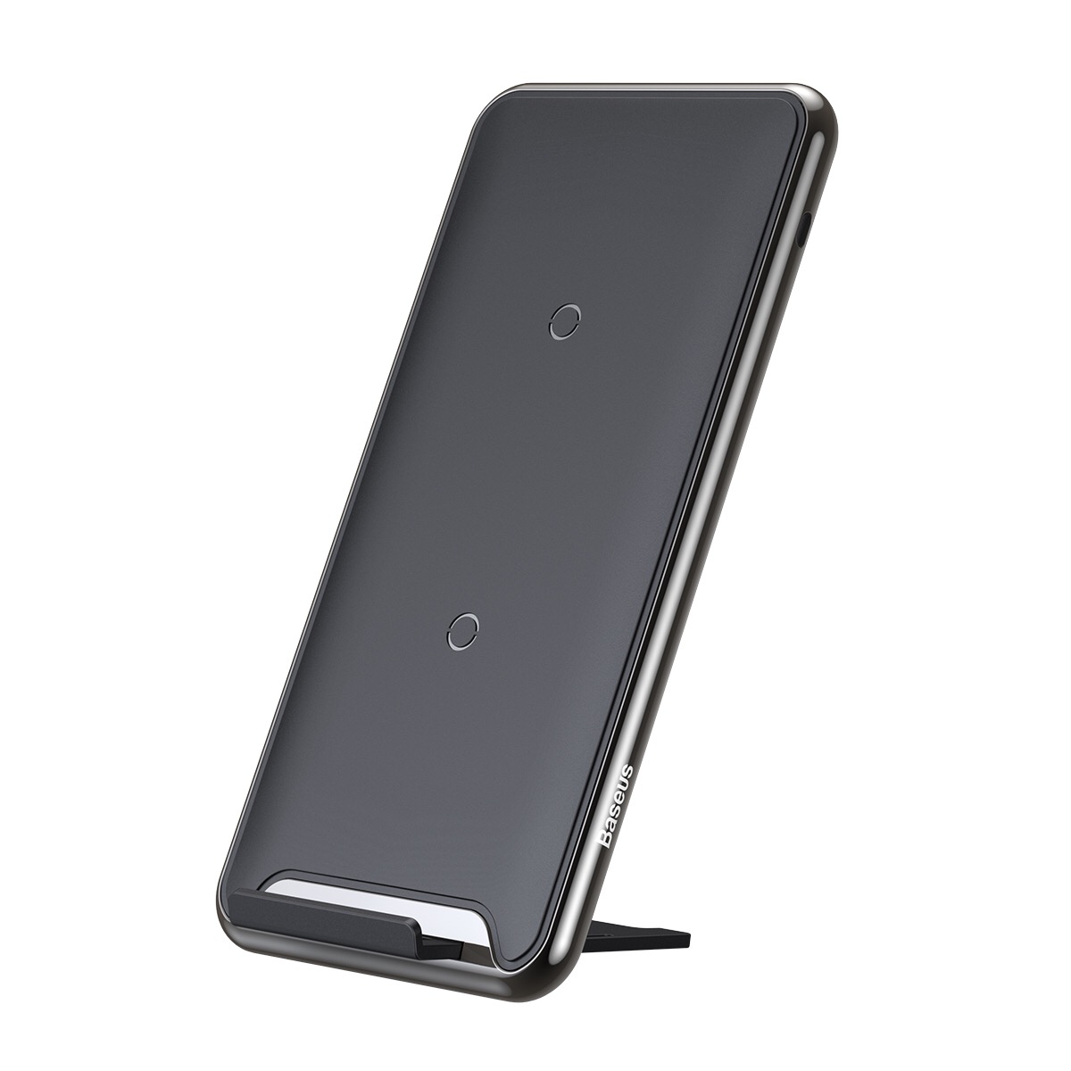 

Беспроводная зарядка-подставка для телефона быстрая Baseus Three-coil Wireless Charging Pad Qi 10W Черная