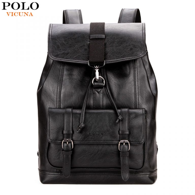 

Городской мужской рюкзак Polo Vicuna для ноутбука 13.3" Черный (5508-BL)