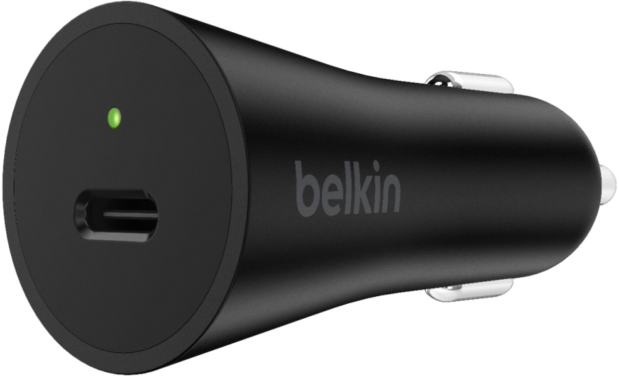 

Автомобильное зарядное устройство Belkin USB-C 27 Вт 3 A Black