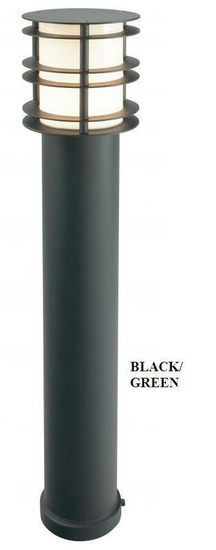 

Уличный столбик Norlys 1265B/g Stockholm Black/green
