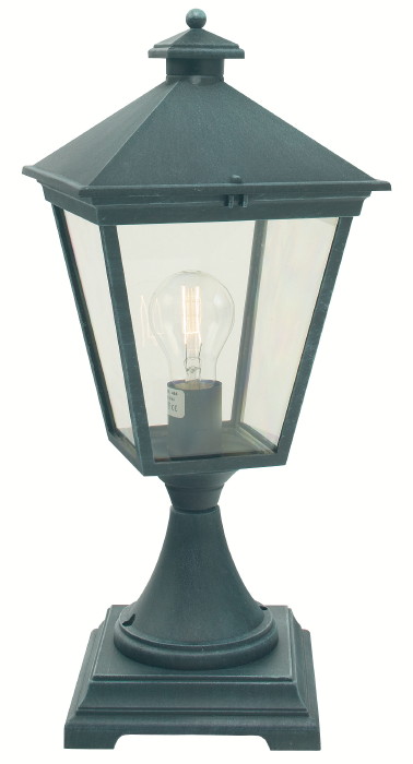 

Уличный столбик Norlys 494B/g London Black/green
