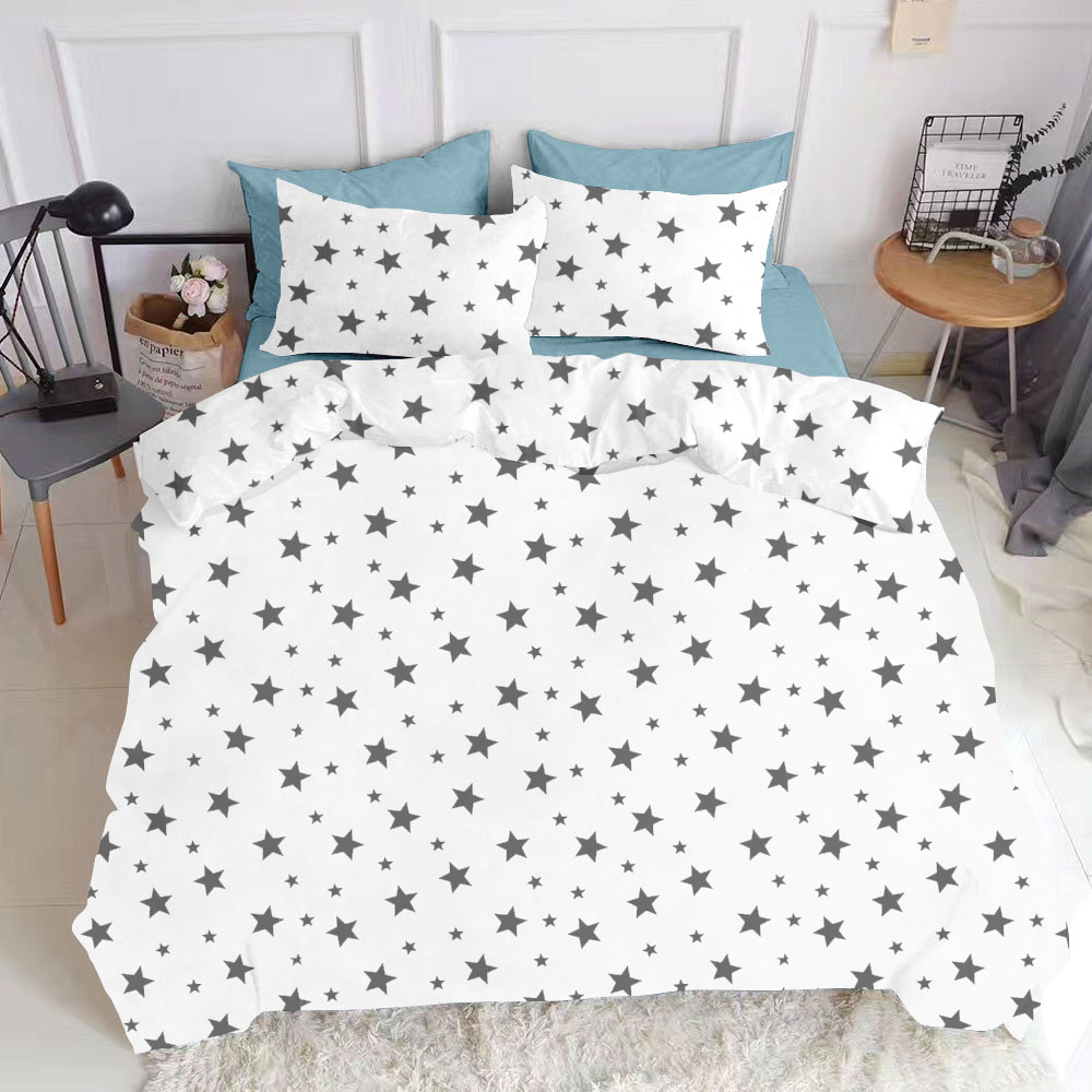

Комплект постельного белья Cosas натурального Star Big Grey Sky 160х220