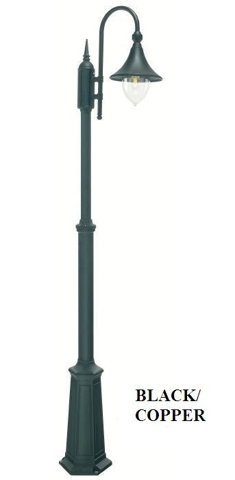 

Фонарный столб Norlys 810B/c Firenze Black/copper