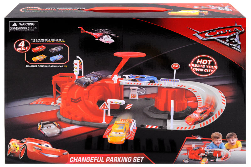 

Паркінг A-Toys Тачки 40*10*30 см різнобарвний 17616-132