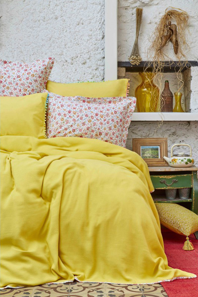 

Комплект постельного белья Karaca Home Picata sari 220 х 230 см (svt-2000022209199)
