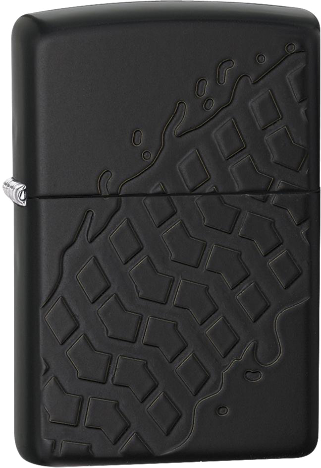 

Зажигалка Zippo 24754 Tire Tread Черная (Zippo 28966)