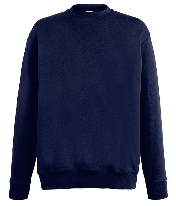 

Свитшот Fruit of the Loom Lightweight set-in sweat M Глубокий Темно-Синий