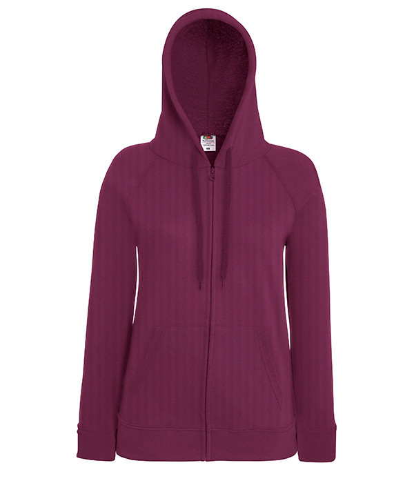 

Толстовка Fruit of the Loom Lightweight  Бордовый, Толстовка Fruit of the Loom Lightweight S Бордовый