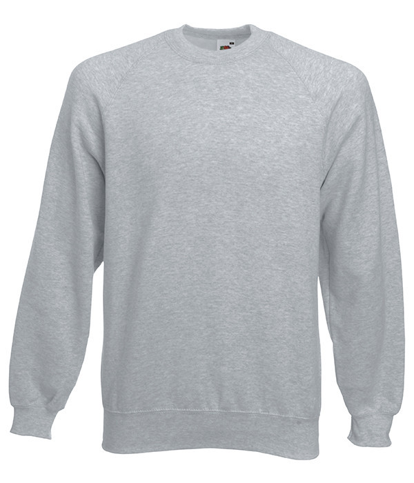 

Свитшот Fruit of the Loom Classic raglan sweat XL Серо-Лиловый