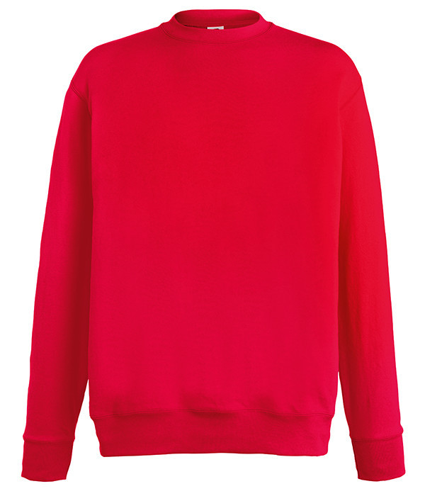 

Свитшот Fruit of the Loom Lightweight set-in sweat XXL Красный