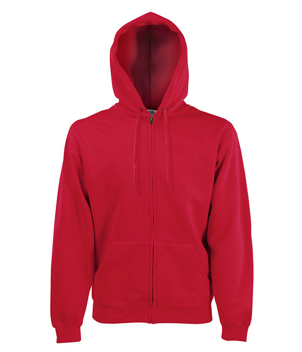 

Толстовка Fruit of the Loom Classic hooded sweat jacketS Красный