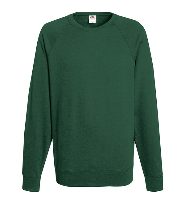

Свитшот Fruit of the Loom Lightweight raglan sweat XXL Темно-Зеленый