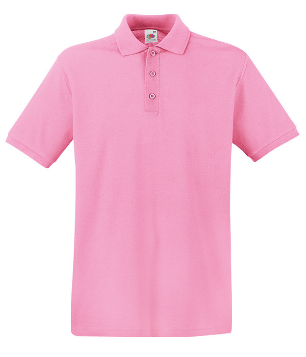 

Поло Fruit of the Loom Premium XXL Светло-Розовый