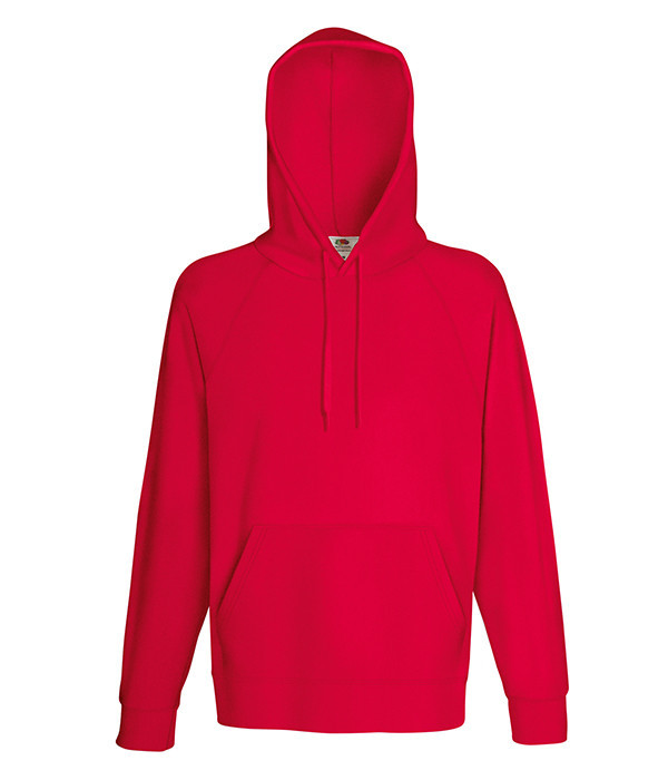 

Худи Fruit of the Loom Lightweight hooded sweatL Красный