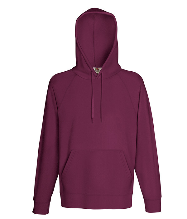 

Худи Fruit of the Loom Lightweight hooded sweatS Бордовый