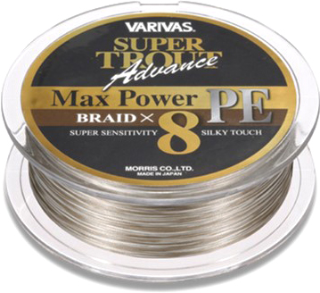 

Шнур Varivas Super Trout Advance Max Power 150 м 28.6lb/12.972 кг #1.5 (РБ-688803)