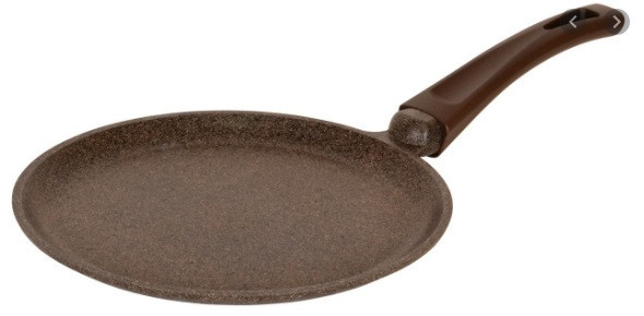 

Сковорода блинная индукционная БИОЛ Granite Brown 24 см