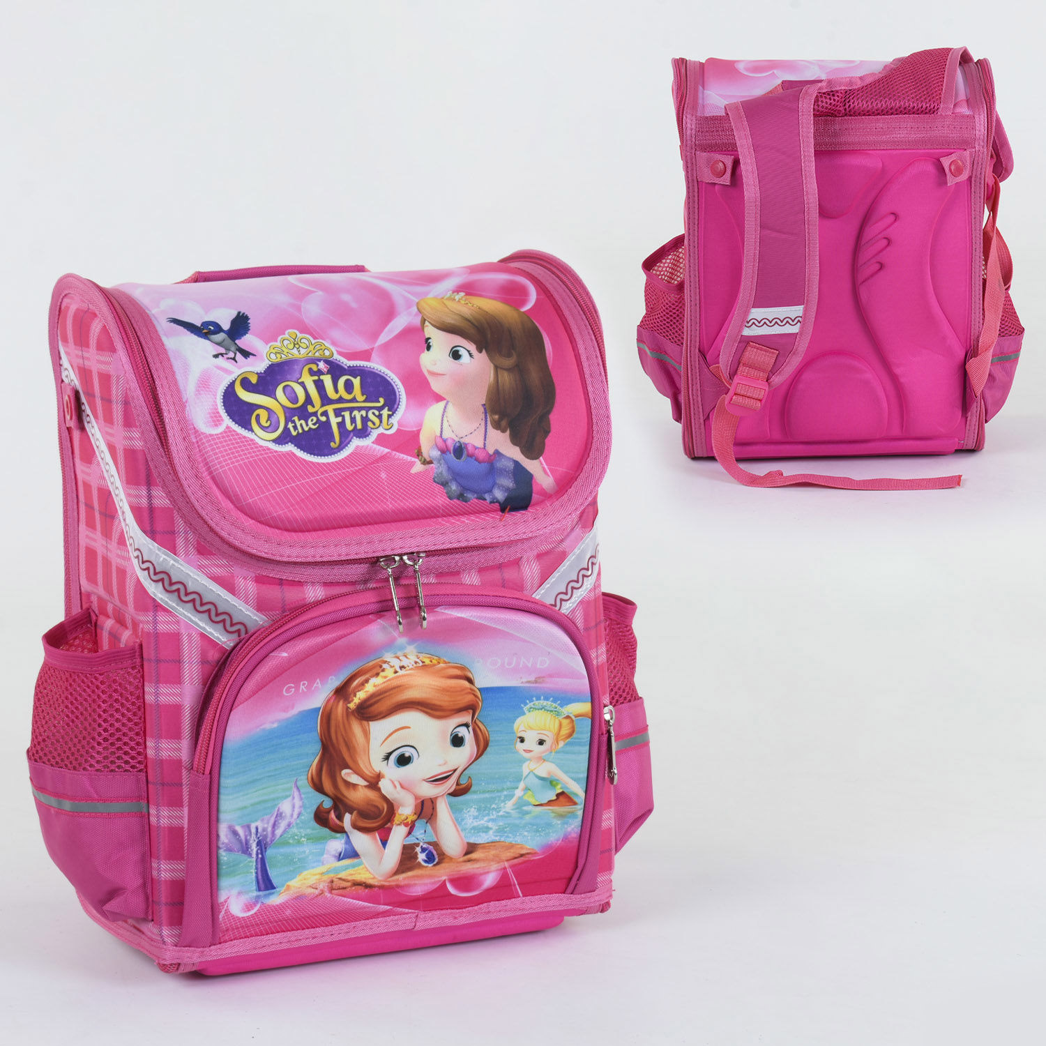 

Рюкзак школьный Bambi С 36181 Каркасный Ортопедическая спинка Розовый