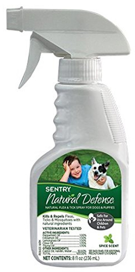 

Спрей Sentry Natural Defense Dog от блох и клещей для собак 236 мл (73091022893)