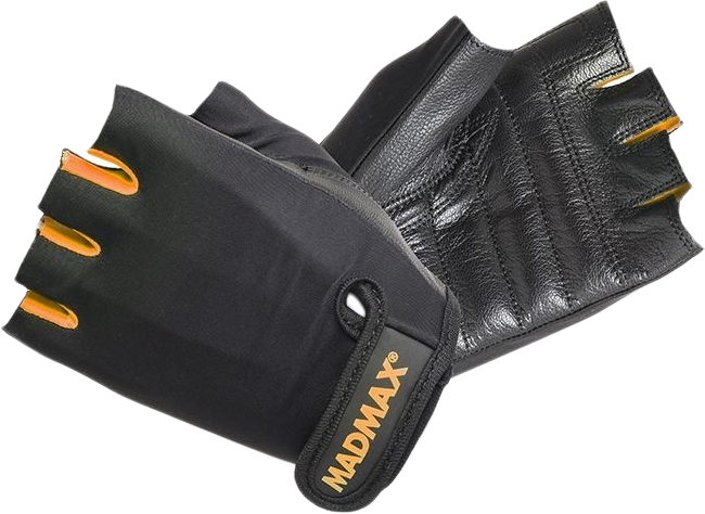 

Перчатки для фитнеса MadMax Rainbow MFG 251 M Черно-оранжевые (8591325005389)