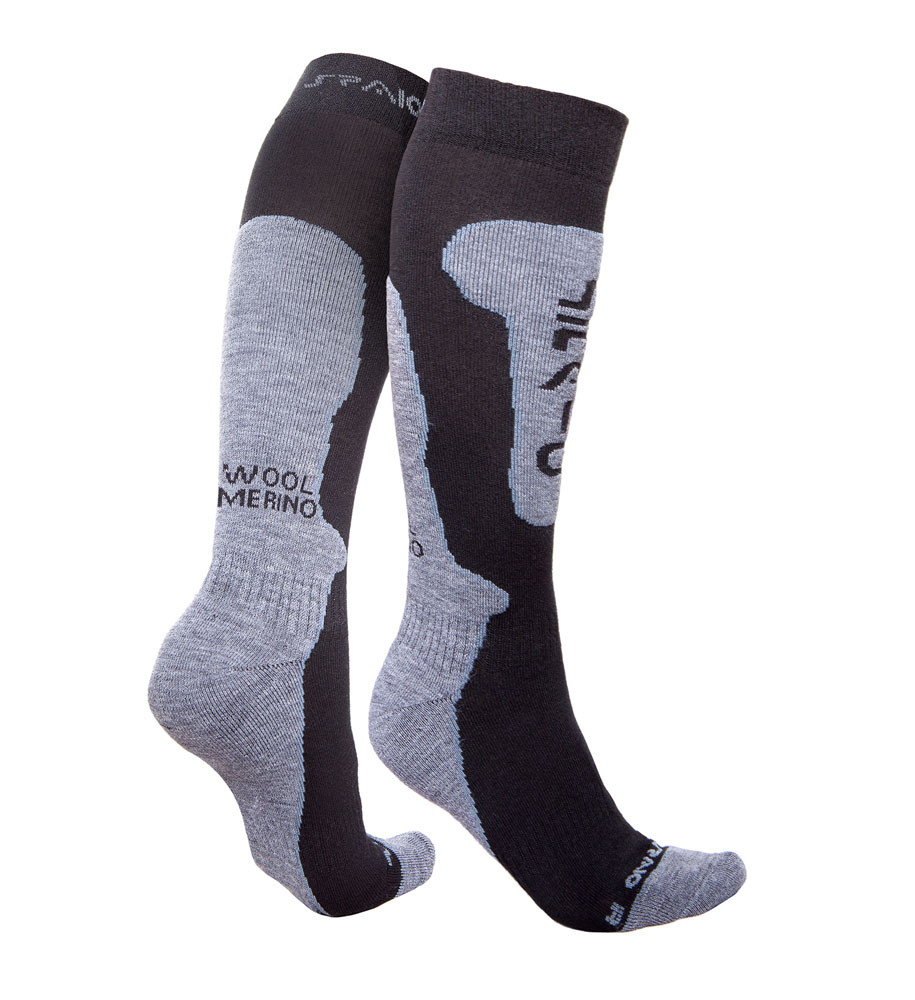 

Носки термоактивные SPAIO Thermo Merino 35-37 черный/серый