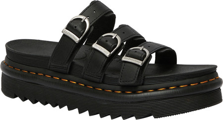 

Женские шлепанцы Dr. Martens Blaire Platform Slide Black Hydro PU Coated Leather 38