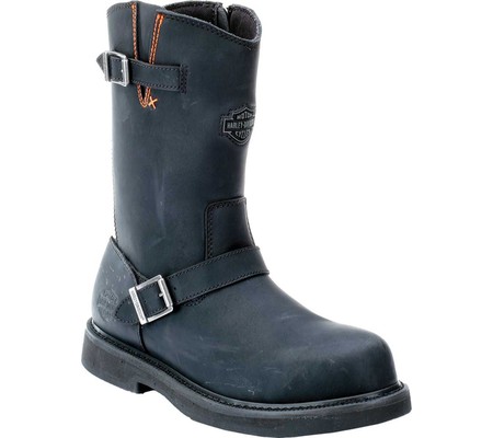 

Мужские сапоги Harley-Davidson Jason Steel Toe Boot Black Leather 46