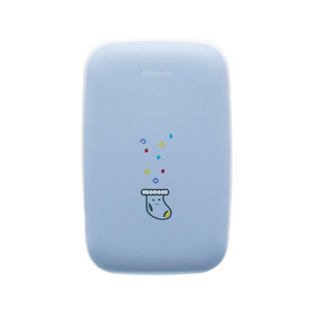 

Повербанк BASEUS с подогревом рук Mini Q Hand Warmer 10000mAh |Type-C, 1USB, 2.1A| Blue