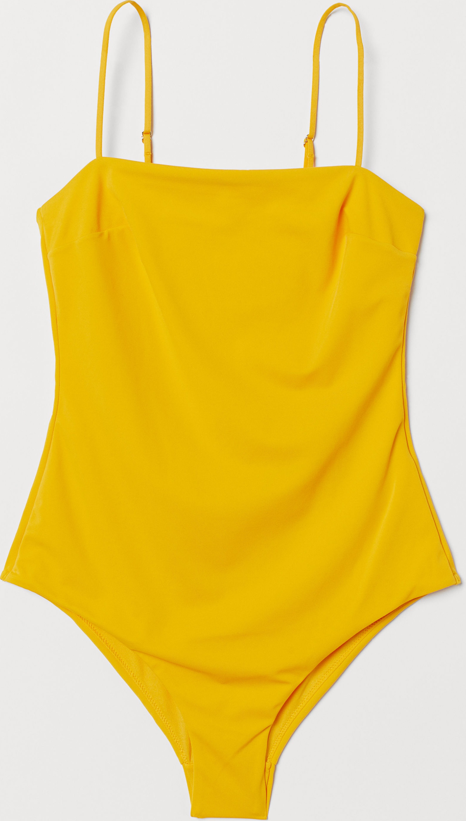 

Купальник слитный женский H&M 7233539 38 Желтый