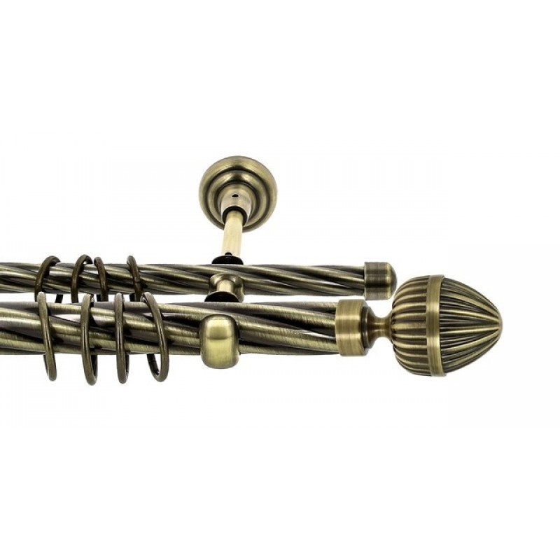 

Карниз Rolin Одеон Ø25/16 мм 3 м Антик