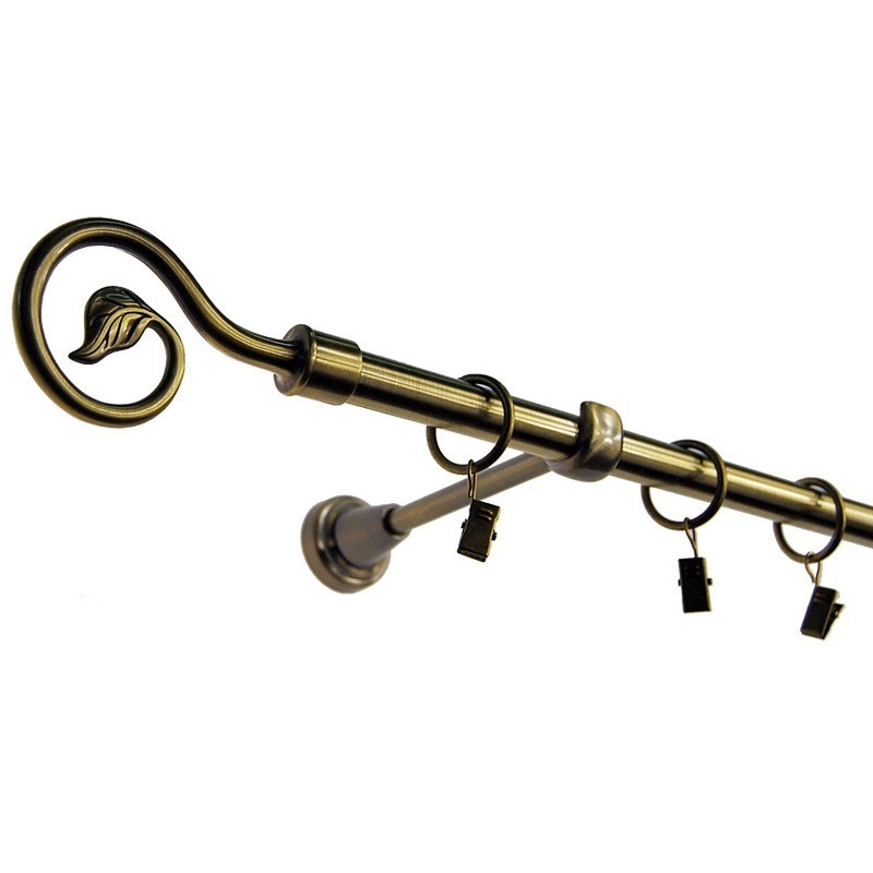 

Карниз Rolin Лука Ø16 мм 2.4 м Антик