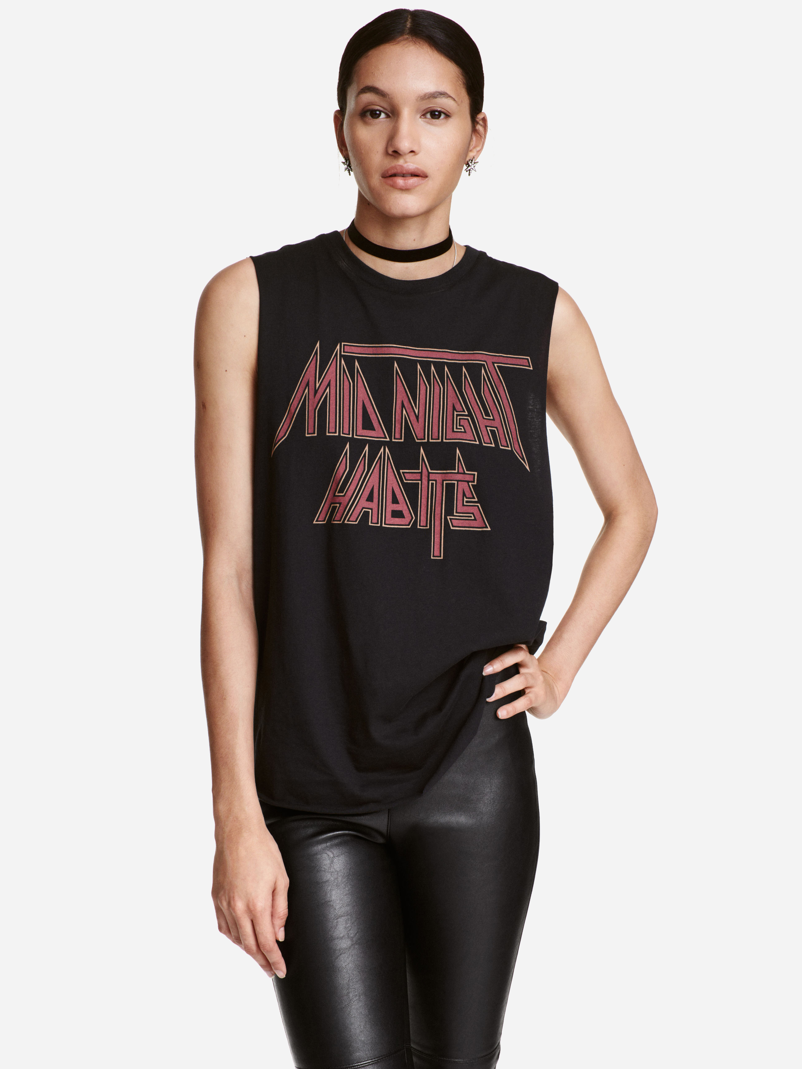 

Майка H&M 4309744 XS Черная