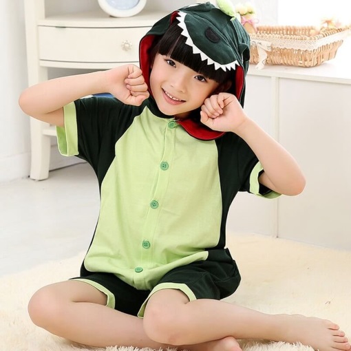 

Кигуруми детская BearWear Дракон (летняя) S 95 - 105 см Зеленый (1000021-S)