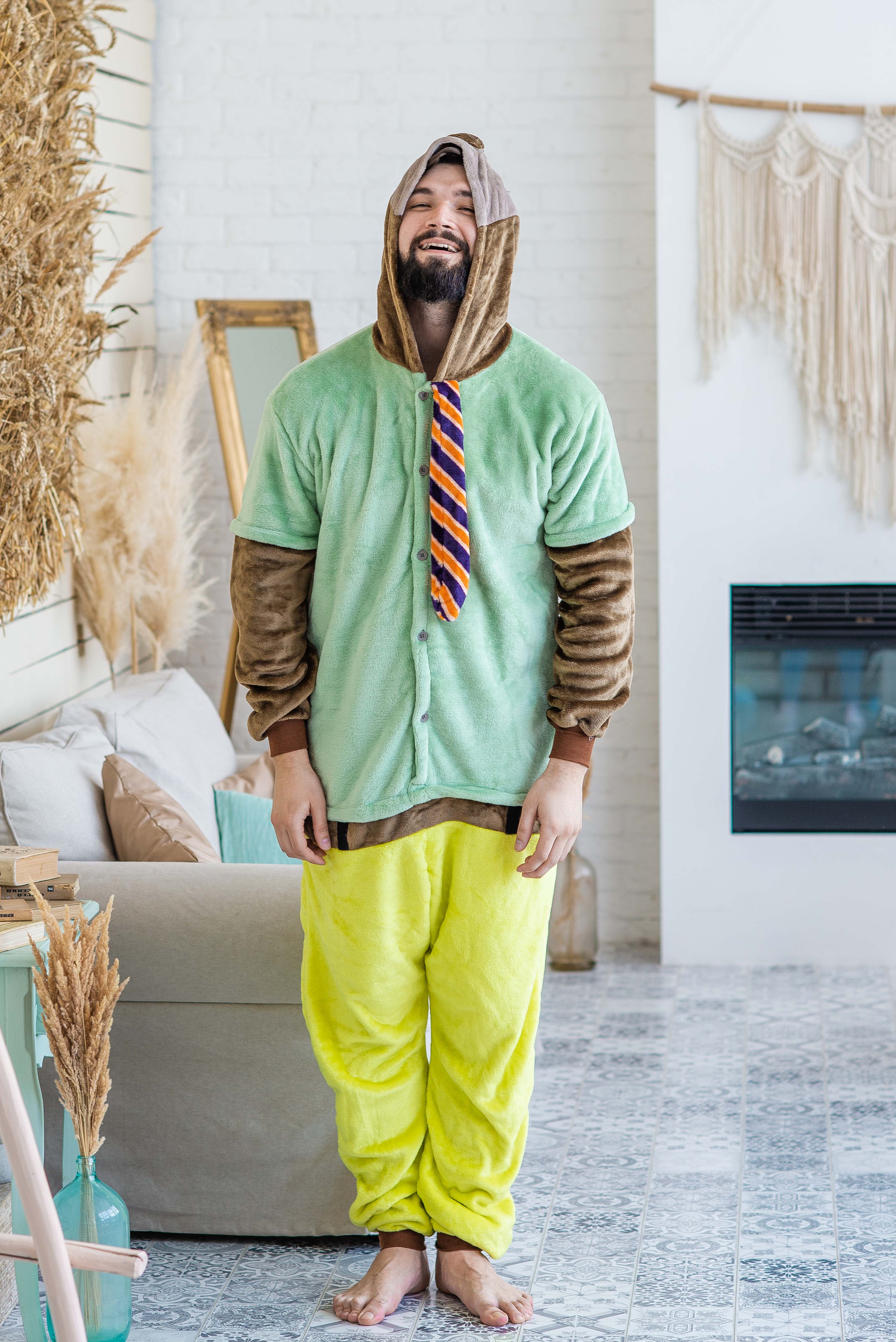 

Пижама Кигуруми взрослая BearWear Ленивец Блиц (Зверополис) L 165 - 175 см Коричневый (K1W1-0168-L)