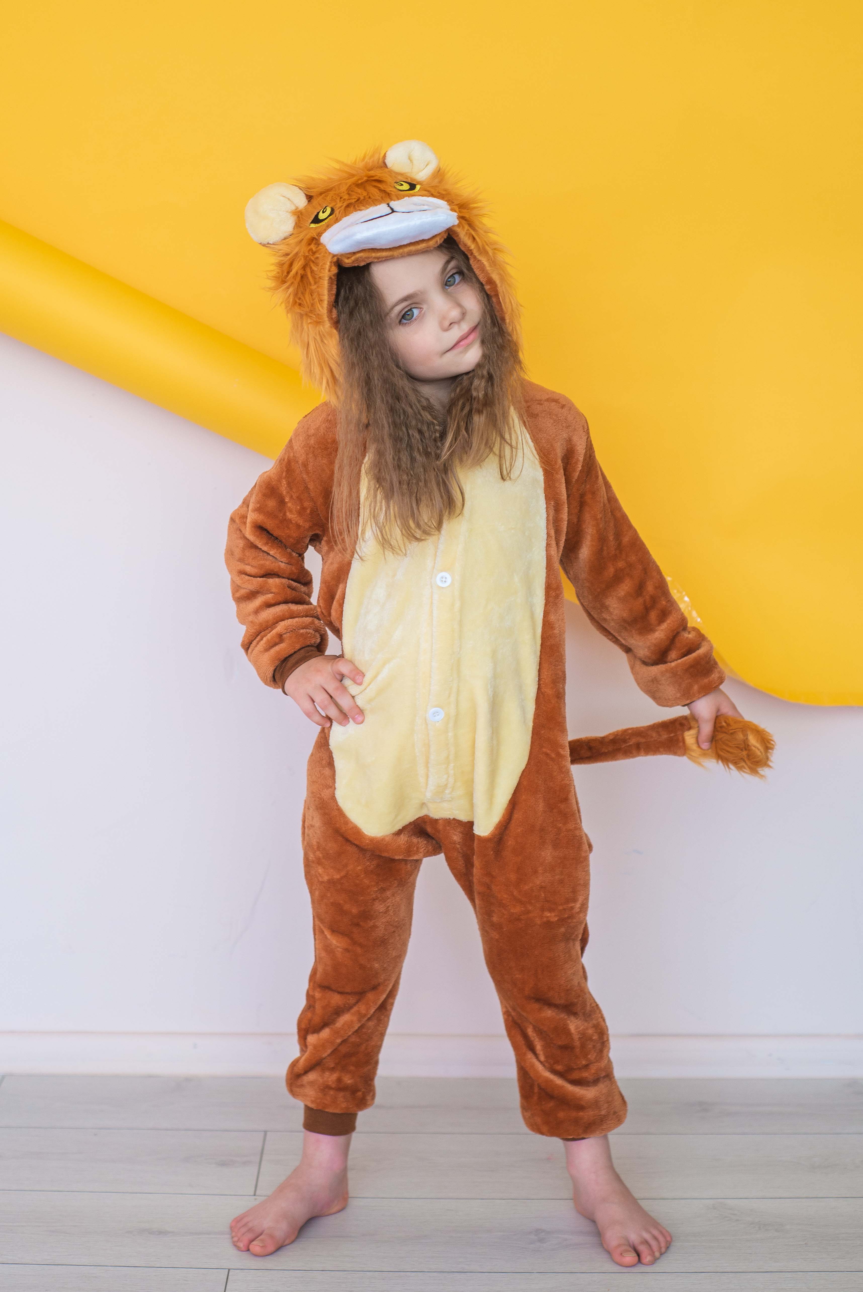 

Пижама Кигуруми детская BearWear Лев New XL 135 - 145 см Коричневый (K0W1-0079-XL)