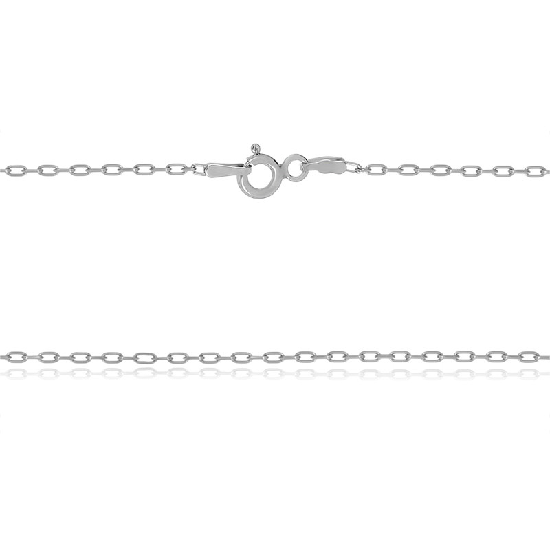 

Серебряная цепь Silvex925 родированная - якорь 854Р 2/50, женская