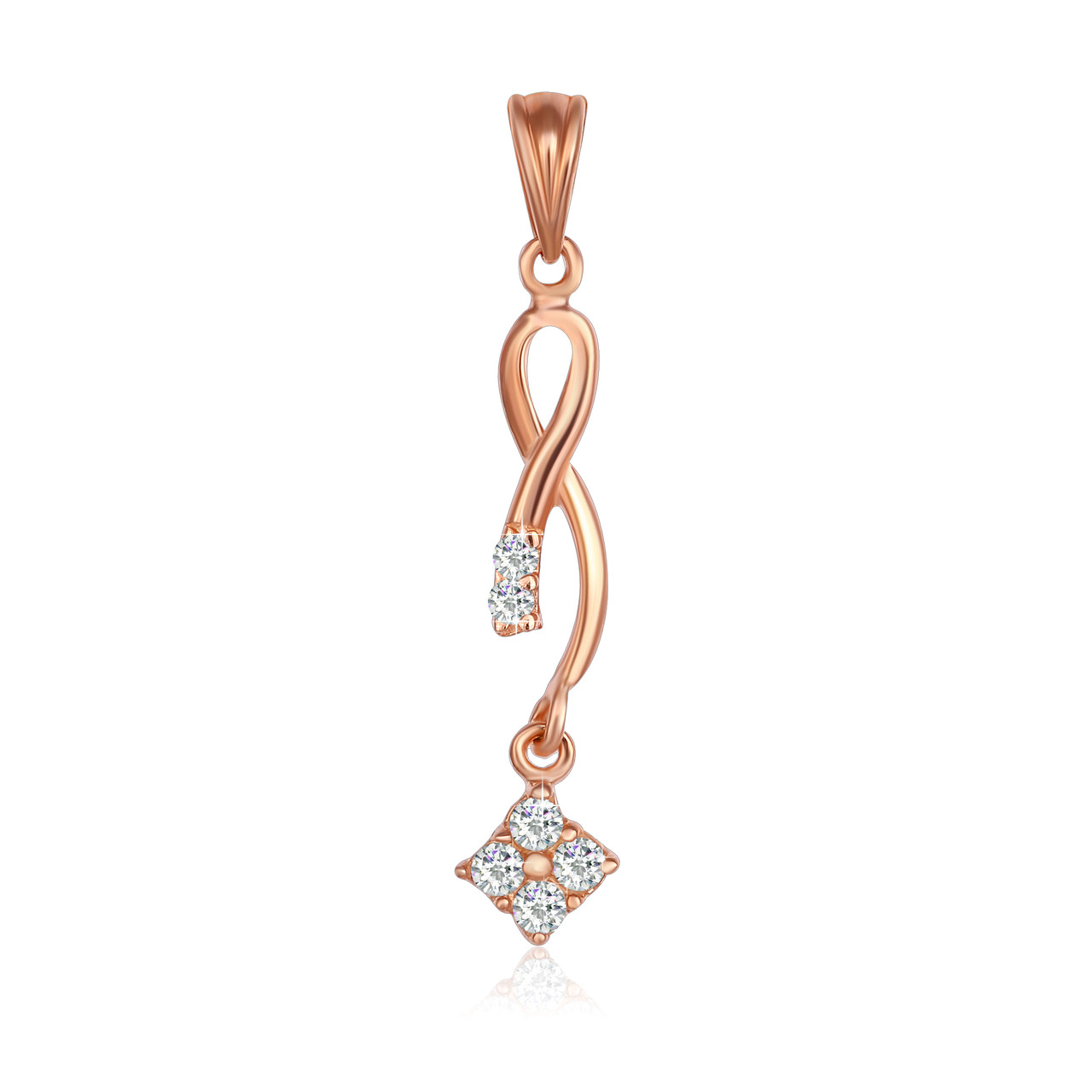 

Серебряная подвеска Silvex925 с фианитом П3Ф/421