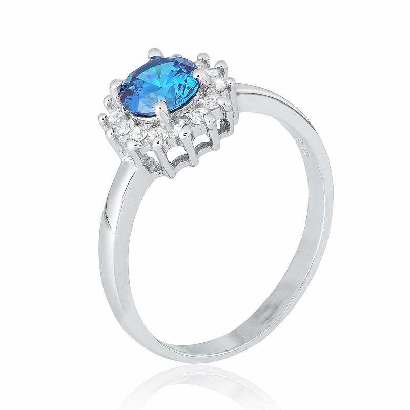 

Серебряное кольцо родированное Silvex925 - КК2ФЛТ/475-19,5