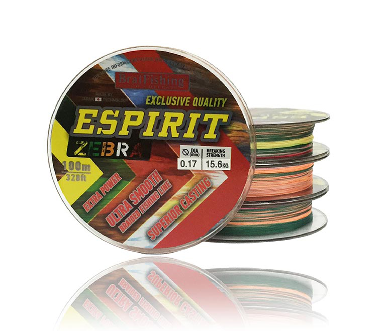 

Шнур BratFishing Espirit Zebra 100м 0.15мм мультицвет (30/02-018-015)