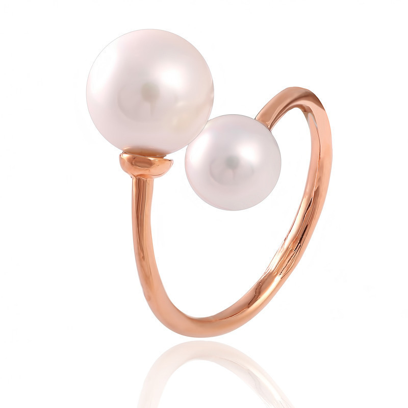 

Серебряное кольцо позолоченное с жемчугом Silvex925 К3Ж/807 - 18,5